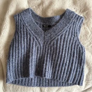 Nasty Gal Cropped Sweater Vest